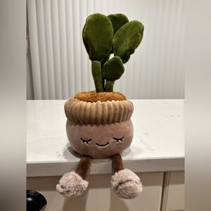 NEW Rubber Plant Greenhouse by Russ 12 Inch Plush Plant